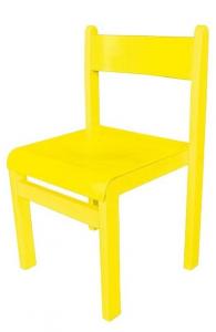 Židle celobarevná  30 cm